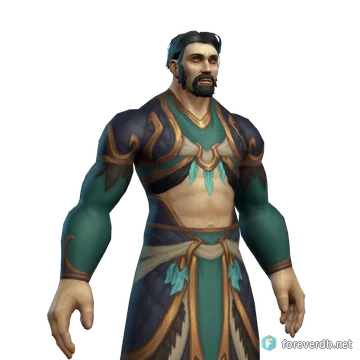 Zephrali Jerkin worn by a human male, rendered from the Forever client