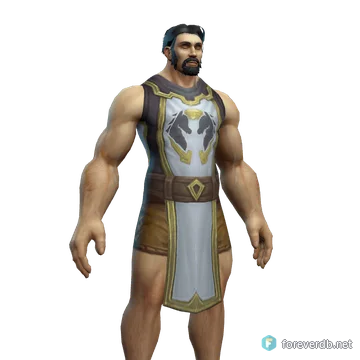 Farholde Keep Tabard worn by a human male, rendered from the Forever client