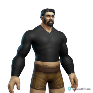 Transmog UI Chest Item worn by a human male, rendered from the Forever client