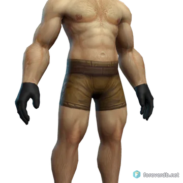 Transmog UI Hand Item worn by a human male, rendered from the Forever client