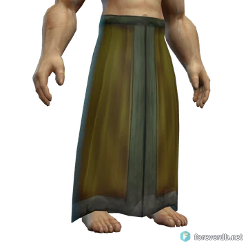Restored Cloth Pants worn by a human male, rendered from the Forever client