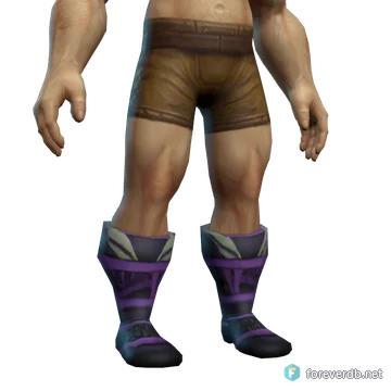 Shapeshifting Sentinel's Strides worn by a human male, rendered from the Forever client