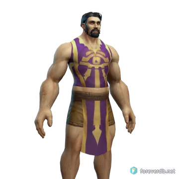 Kirin Tor Tabard worn by a human male, rendered from the Forever client