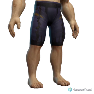 Direhammer Leggings worn by a human male, rendered from the Forever client
