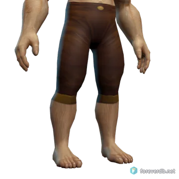 Gaze Dreamer Pants worn by a human male, rendered from the Forever client