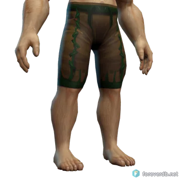 Brawler's Pants worn by a human male, rendered from the Forever client