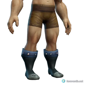 Dusky Boots worn by a human male, rendered from the Forever client