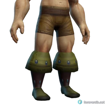 Ranger Boots worn by a human male, rendered from the Forever client