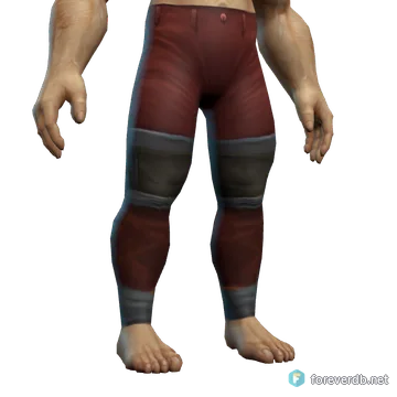Recruit's Pants worn by a human male, rendered from the Forever client