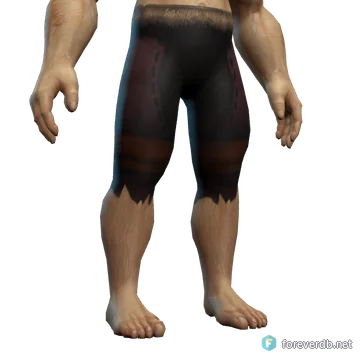Shadow Weaver Leggings worn by a human male, rendered from the Forever client