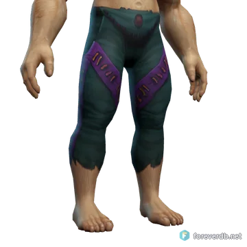 Darkmist Pants worn by a human male, rendered from the Forever client