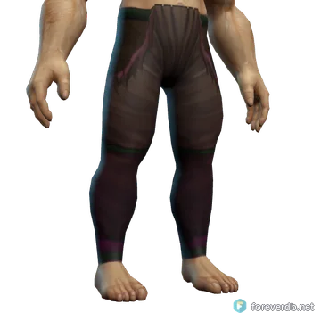 Sanguine Trousers worn by a human male, rendered from the Forever client