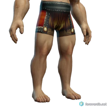 Cabalist Leggings worn by a human male, rendered from the Forever client