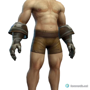 Bejeweled Punchers worn by a human male, rendered from the Forever client