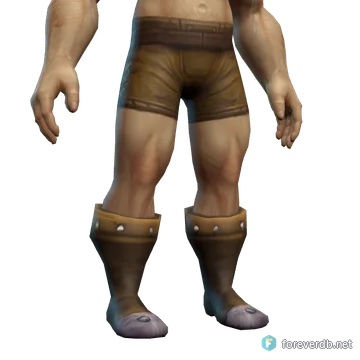 Ambassador's Boots worn by a human male, rendered from the Forever client