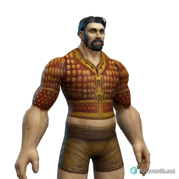 Blackwater Tunic worn by a human male, rendered from the Forever client