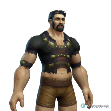 Opulent Tunic worn by a human male, rendered from the Forever client