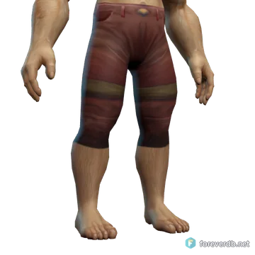 Thin Cloth Pants worn by a human male, rendered from the Forever client