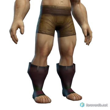 Sanguine Sandals worn by a human male, rendered from the Forever client