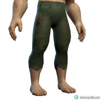 Harvester's Pants worn by a human male, rendered from the Forever client