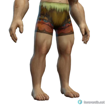 Warden's Woolies worn by a human male, rendered from the Forever client
