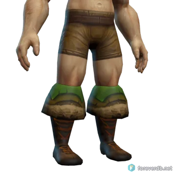 Archer's Boots worn by a human male, rendered from the Forever client