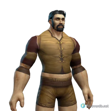 Fine Cloth Shirt worn by a human male, rendered from the Forever client